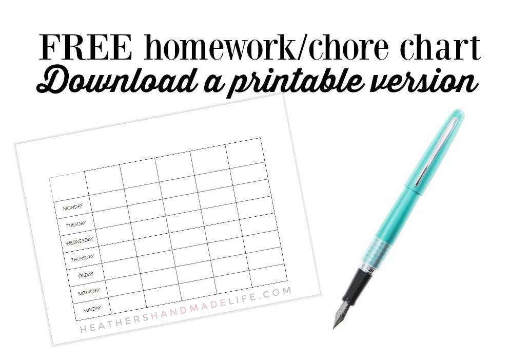 free-homework-printable-chart-heather-s-handmade-life