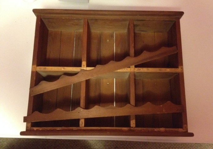 DIY dollhouse shelves -- perfect for tiny doll storage {Heather's Handmade Life}