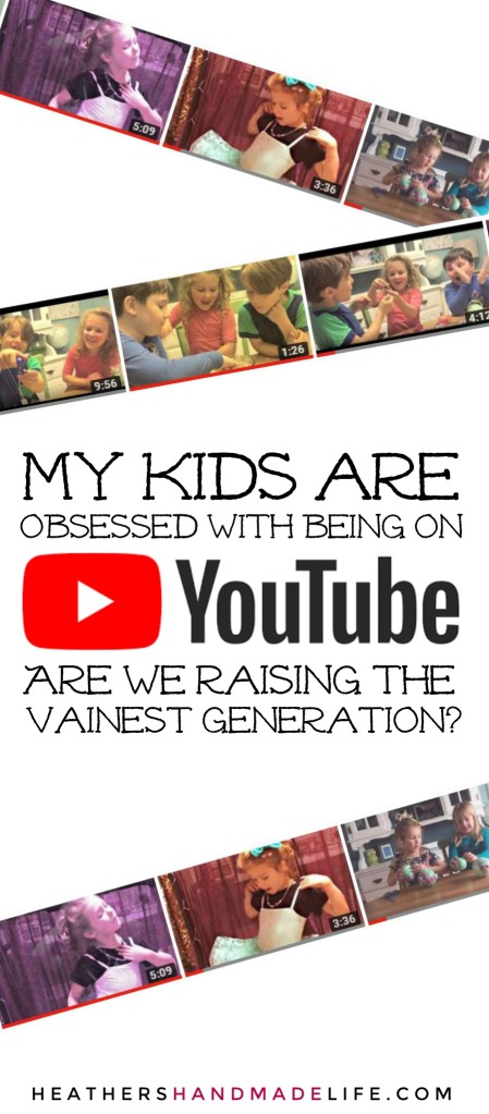Kids on YouTube is the latest obsession {Heather's Handmade Life}