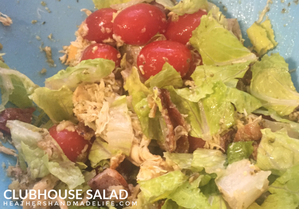 The healthy hack that's helping me eat more salad {Heather's Handmade Life}